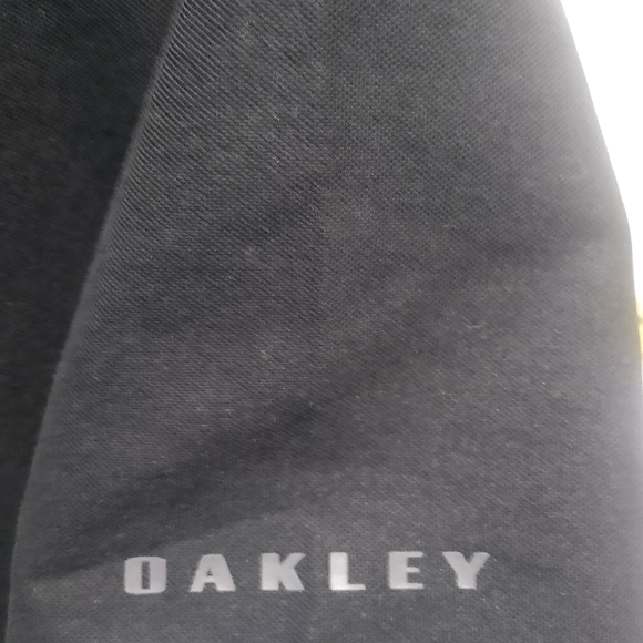 Oakley Hydrolix Poseidon Clubhouse Black Polo Shirt Men's Size 2XL - Picture 5 of 5